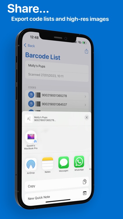 Better Barcodes: Batch Scanner