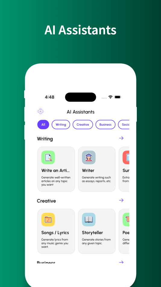 #3. ChatBot-AI (iOS) 由: GForces sp. z o.o.