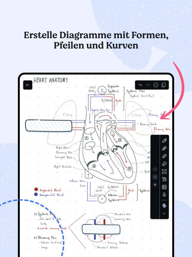 ‎Notability: Notizen, PDF Screenshot