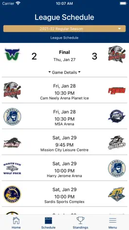 Game screenshot PJHL BC hack