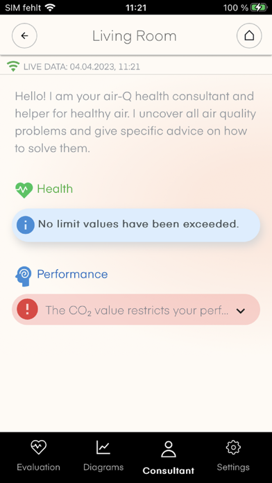 air-Q Screenshot