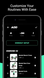workout builder app iphone screenshot 3