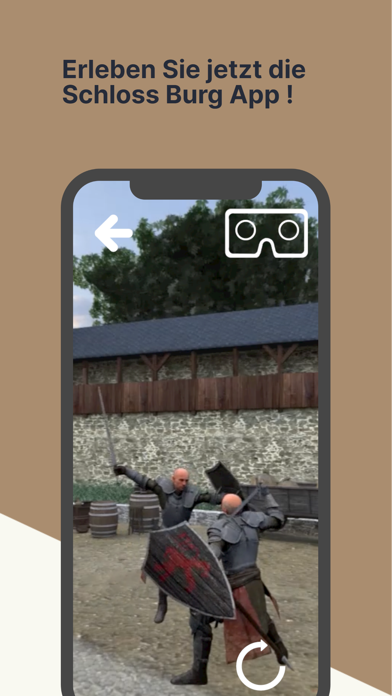 Schloss Burg App Screenshot