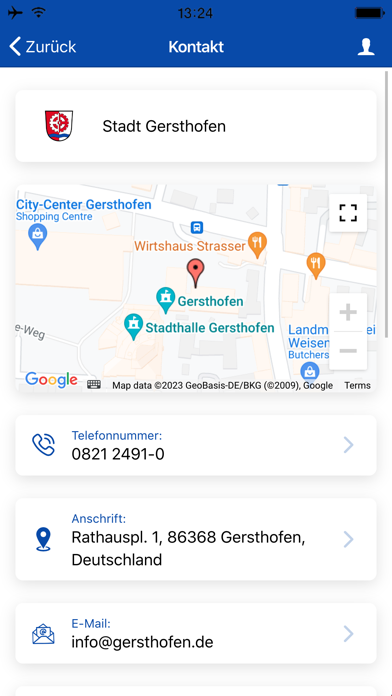Stadt Gersthofen Screenshot