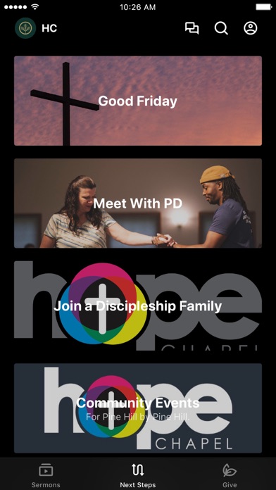 Hope Chapel Pine Hill, NJ Screenshot