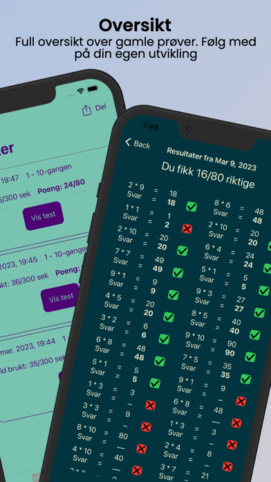 Gangeprøve Screenshot