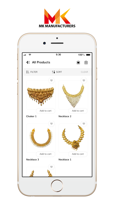 MK Jewellers Screenshot