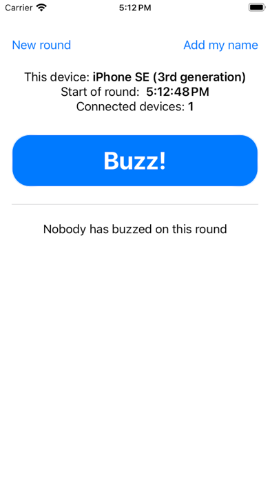 Local Game Buzzer Screenshot