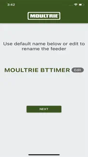 moultrie bluetooth timer iphone screenshot 3
