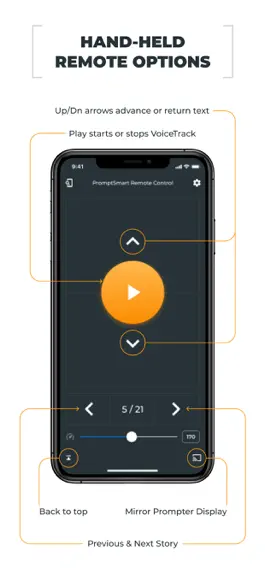 Game screenshot PromptSmart Pro Remote Control apk