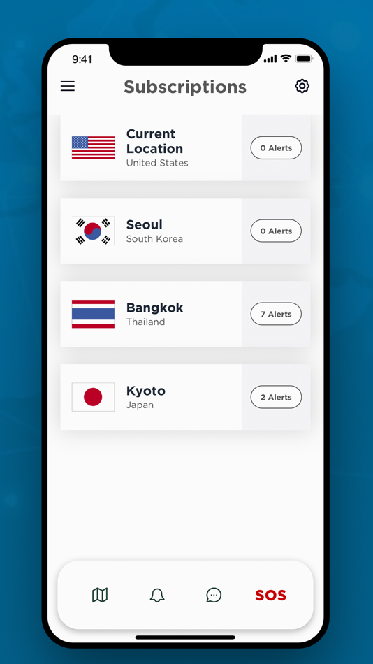 #3. AlertTraveler (iOS) 由: Terra Dotta, LLC