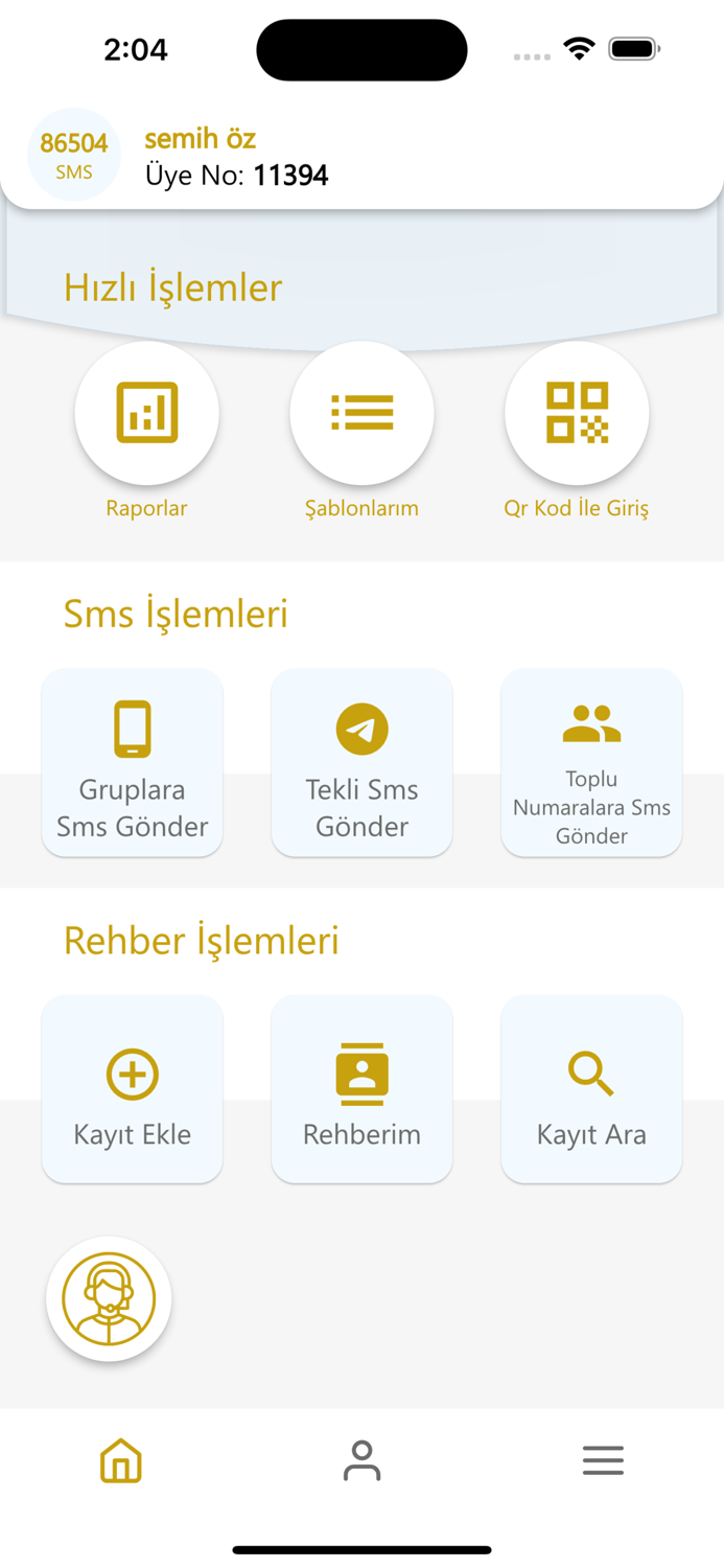 ZorluSMS Başlıklı SMS Sistemi