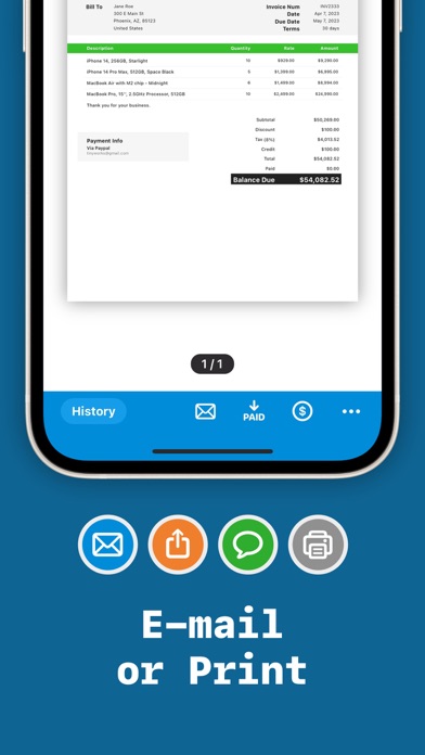 Tiny Invoice: An Invoice Makerのおすすめ画像4