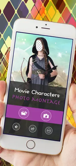 Game screenshot Movie Characters Photo Montage apk