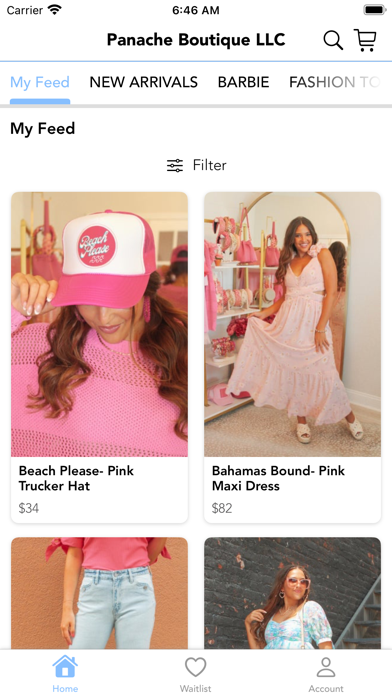 Panache Boutique LLC Screenshot