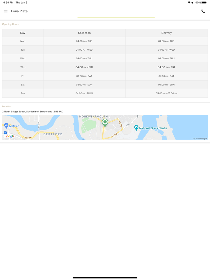 Fona Pizza Sunderland