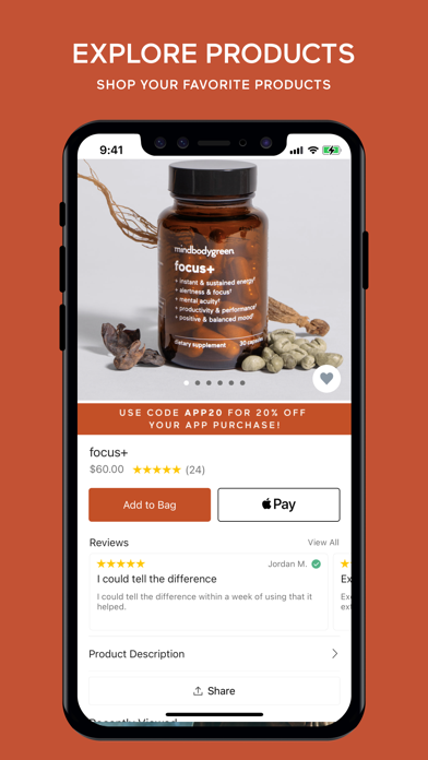 mindbodygreen Screenshot