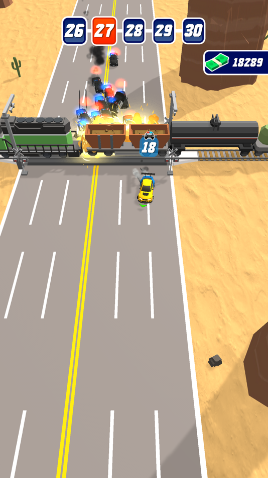 #2. Multiply Cops (iOS) 由: Full Fat Productions Ltd