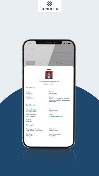 Jendela PMI Screenshot
