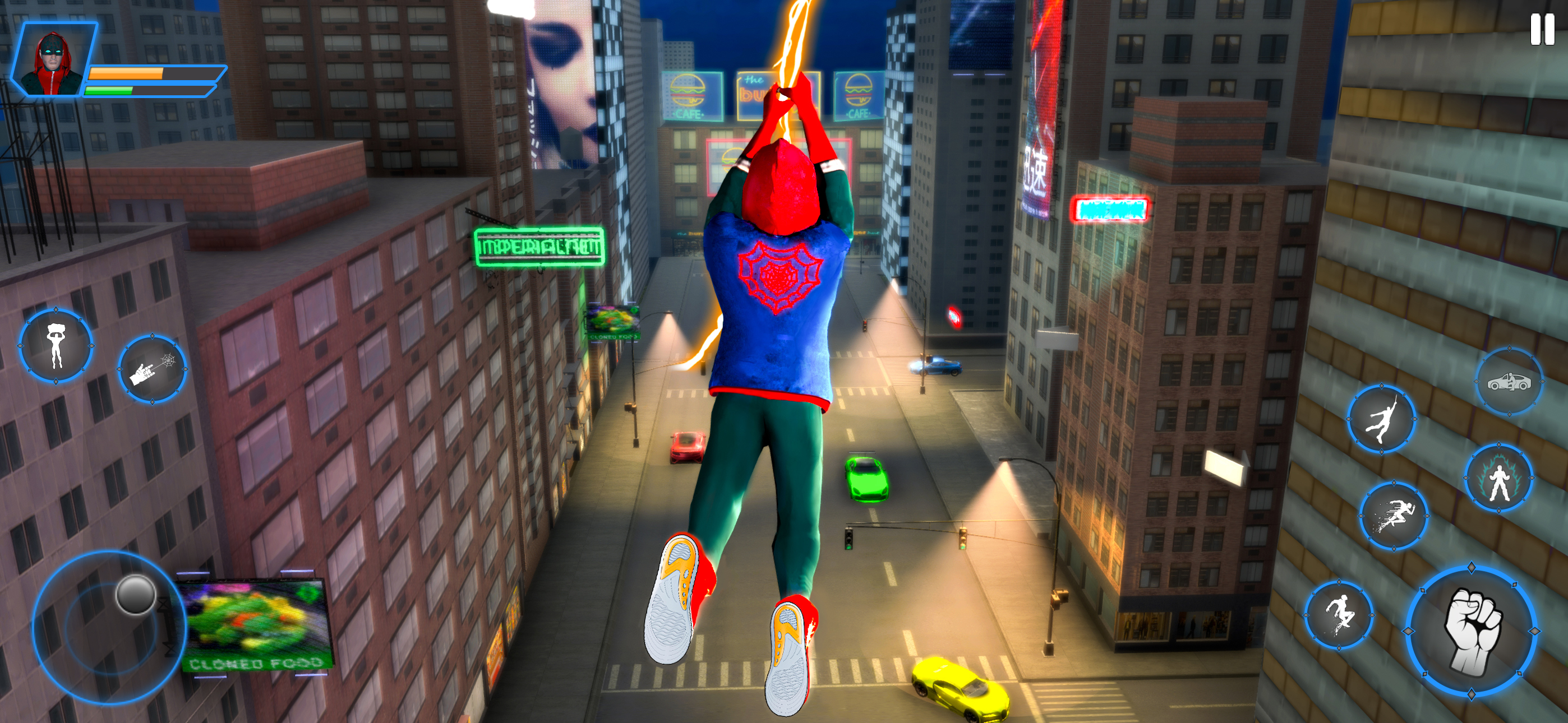 Spider SuperHero Fighter 3-D