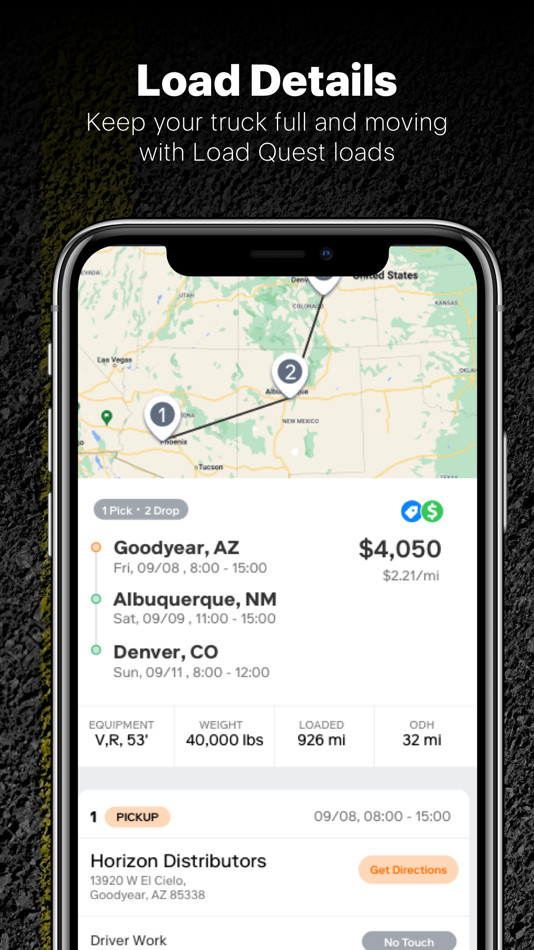 #2. Load Quest Mobile (iOS) 게시자: Loadquest
