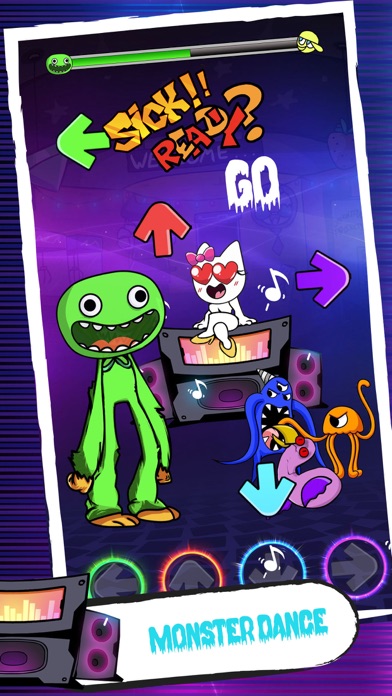 Monster Green Dance Screenshot