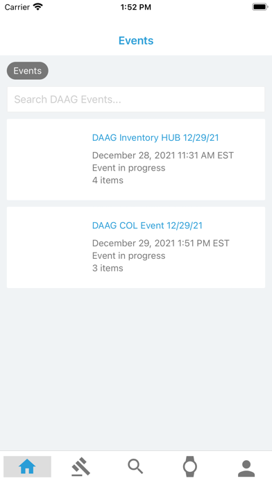 DAAG Marketplace Screenshot