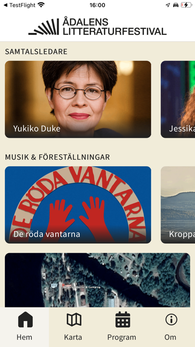Ådalens Litteraturfestival Screenshot