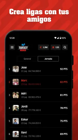 Game screenshot Movistar Fantasy Marca hack
