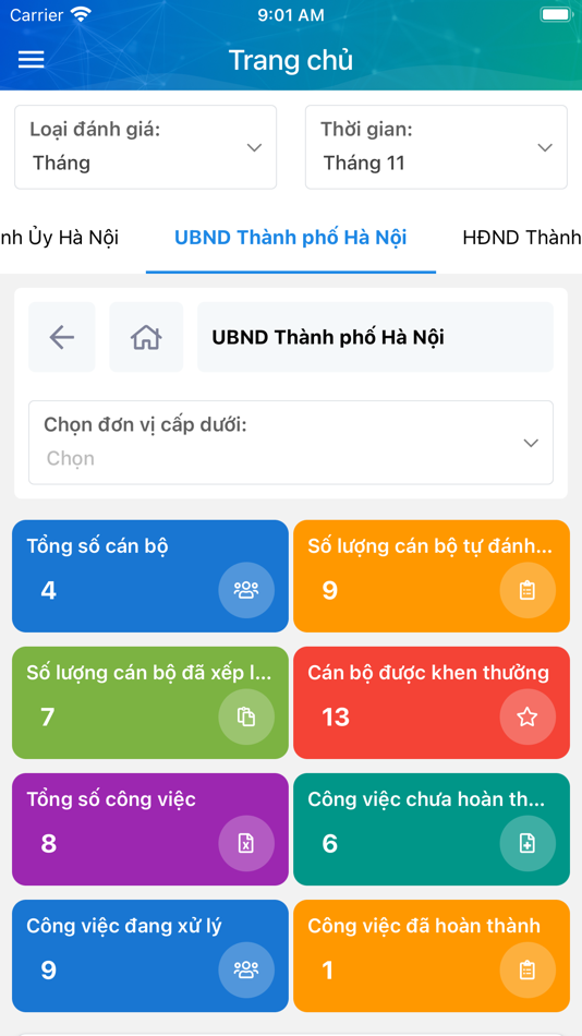#3. Đánh giá cán bộ Hà Nội (iOS) 由: Ha Noi City Center for Informatics Gazette under Ha Noi City Peoples Committees Office