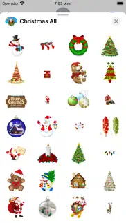 christmasgifs! 150+ stickers iphone screenshot 3