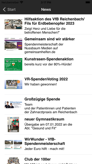 VfB Reichenbach Screenshot