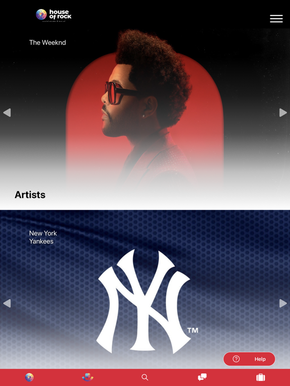 House of Rock iPad screenshot 5 - Travel app