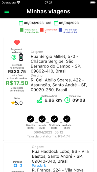 POP driver - para motoristas Screenshot