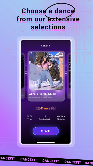DanceFit.App Screenshot