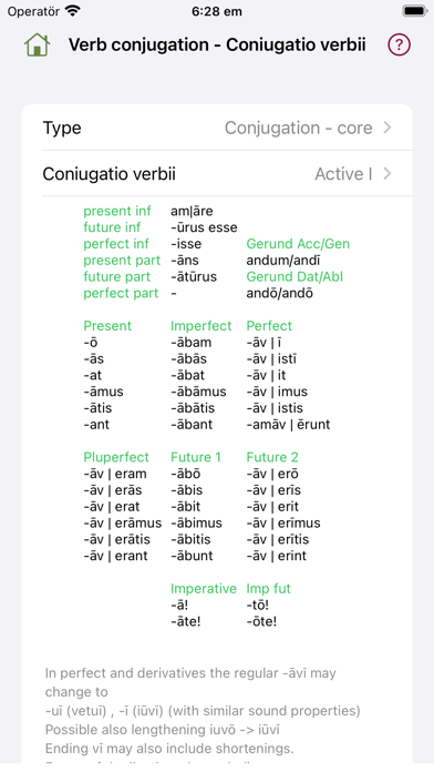 gramLAT - Latin grammar Screenshot