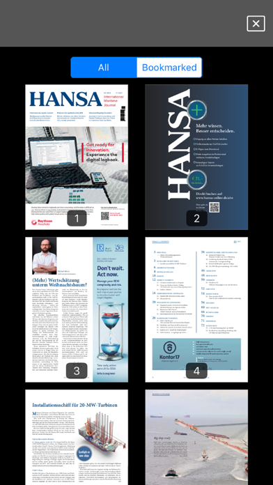 HANSA – Int. Maritime Journal Screenshot