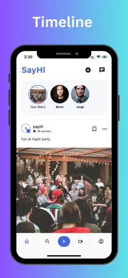 Game screenshot SayHi Social apk