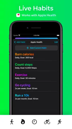 Скриншот HabitApp: Habit Tracker на iPhone 7