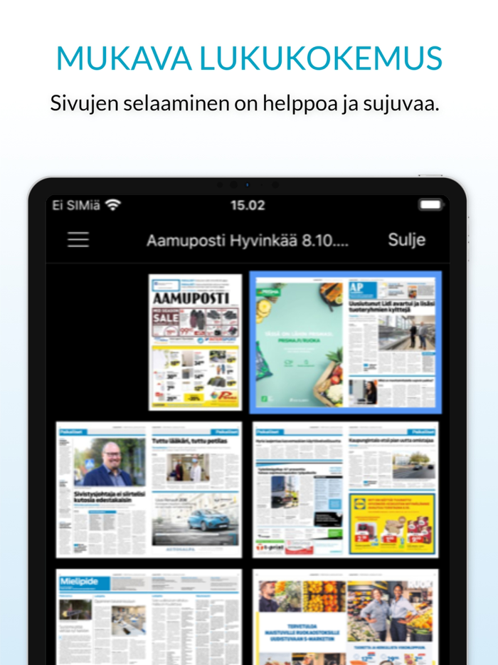 Aamuposti päivän lehti