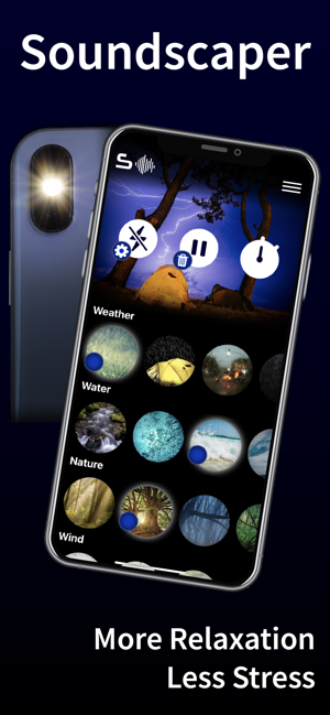 ‎Soundscaper - Relaxing Sounds Screenshot