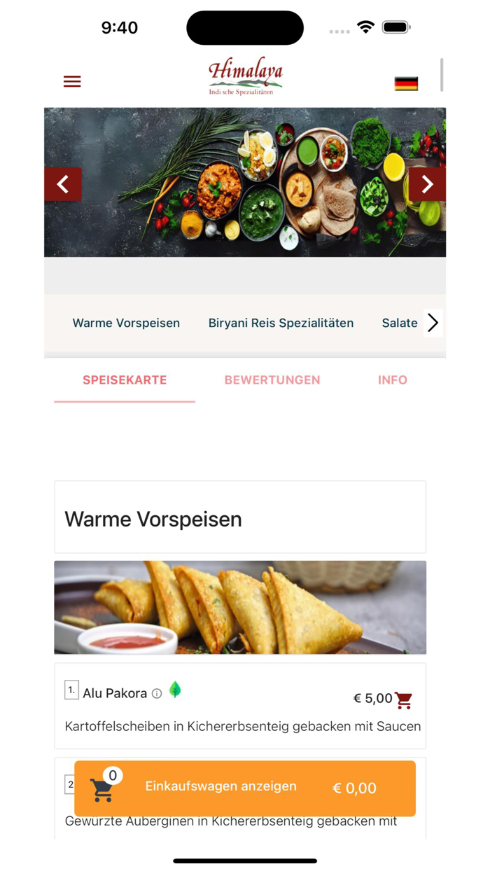 Himalaya Restaurant Mayen