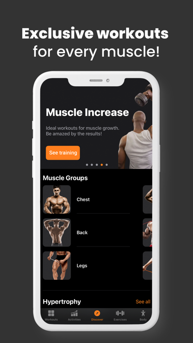 Gym WP - Workout Planner & Log Screenshot