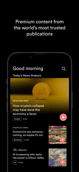 Game screenshot Curio - Audio Journalism apk