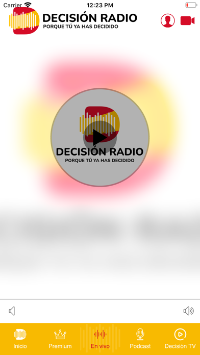 Decisión Radio Screenshot