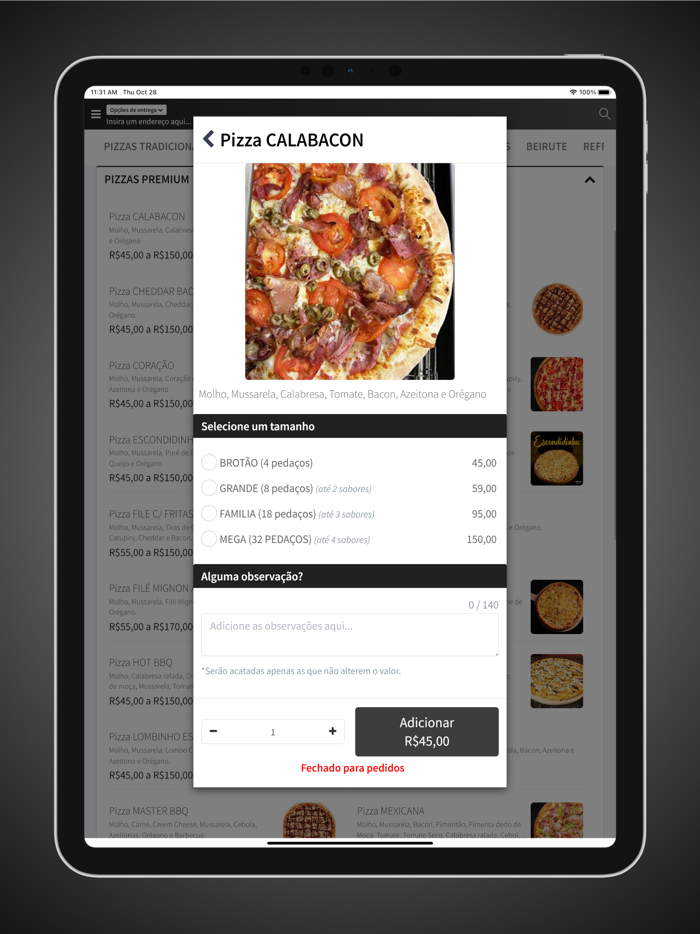 Roma Pizzaria Delivery