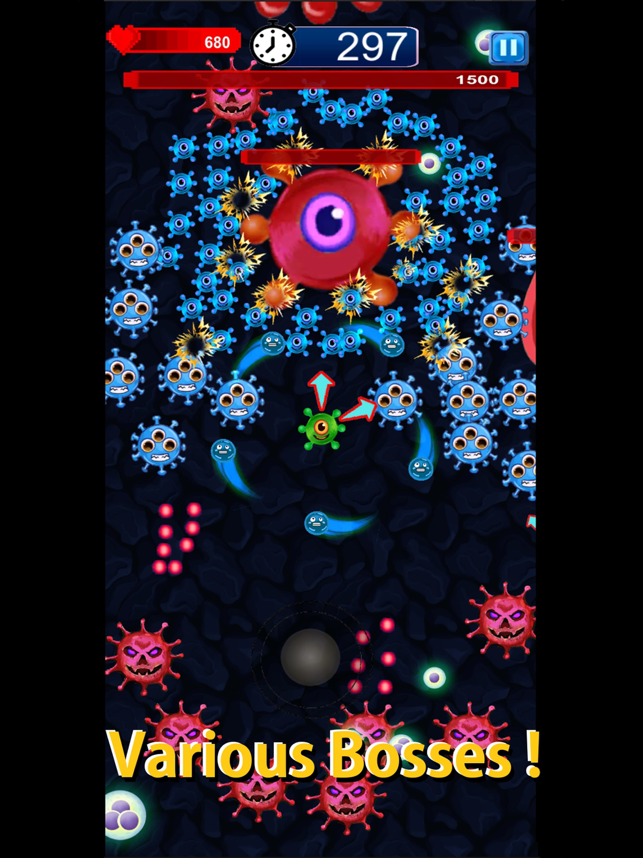 ‎Cell Clone Wars Screenshot