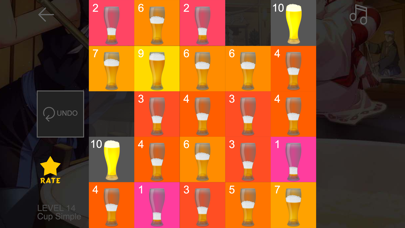 Filled cup Screenshot