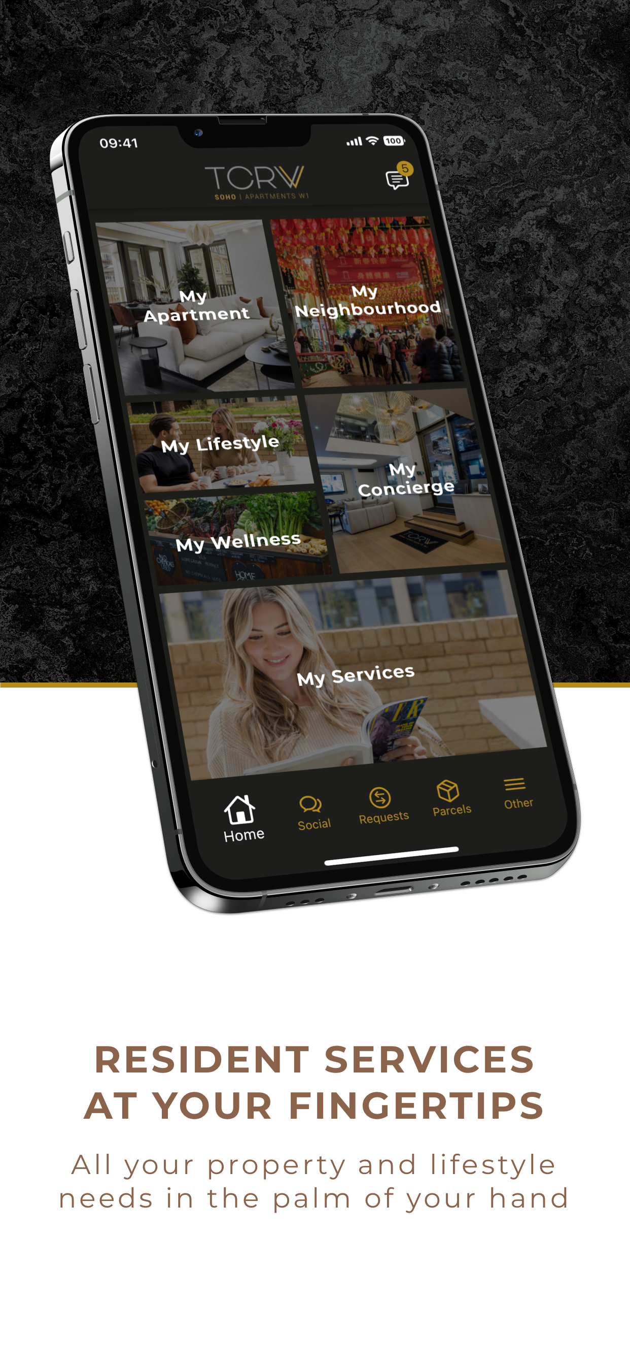 TCRW SOHO Resident App