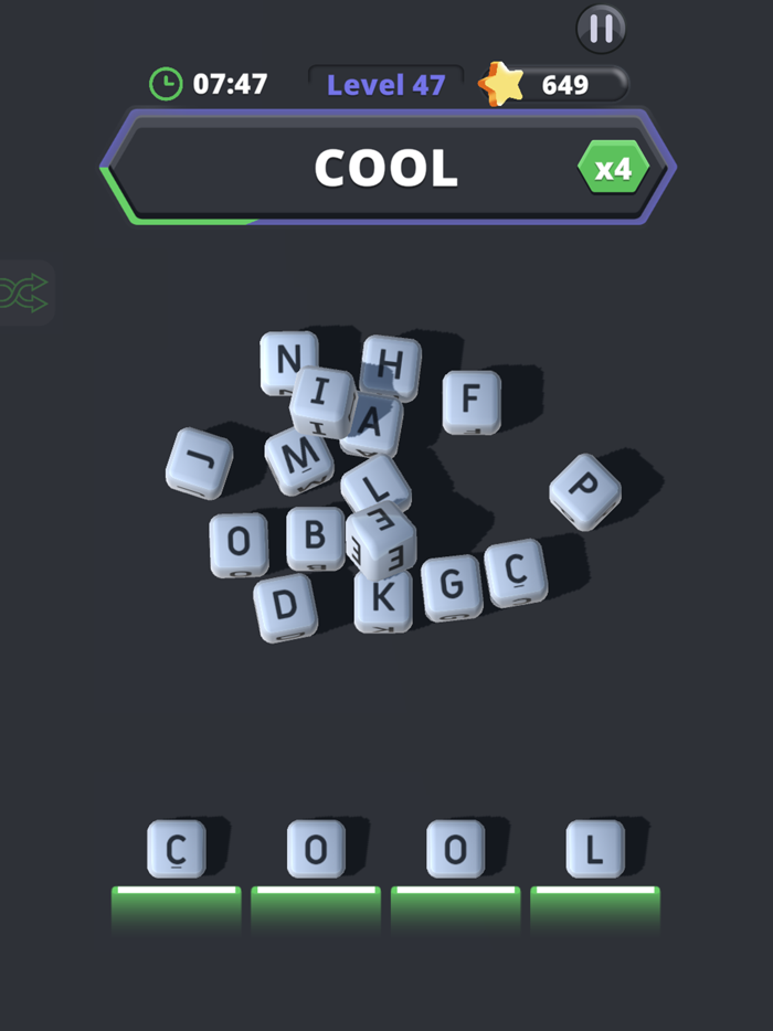 Match Words 3D